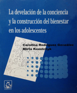 La develación de la conciencia y la construcción de bienestar en los adolescentes